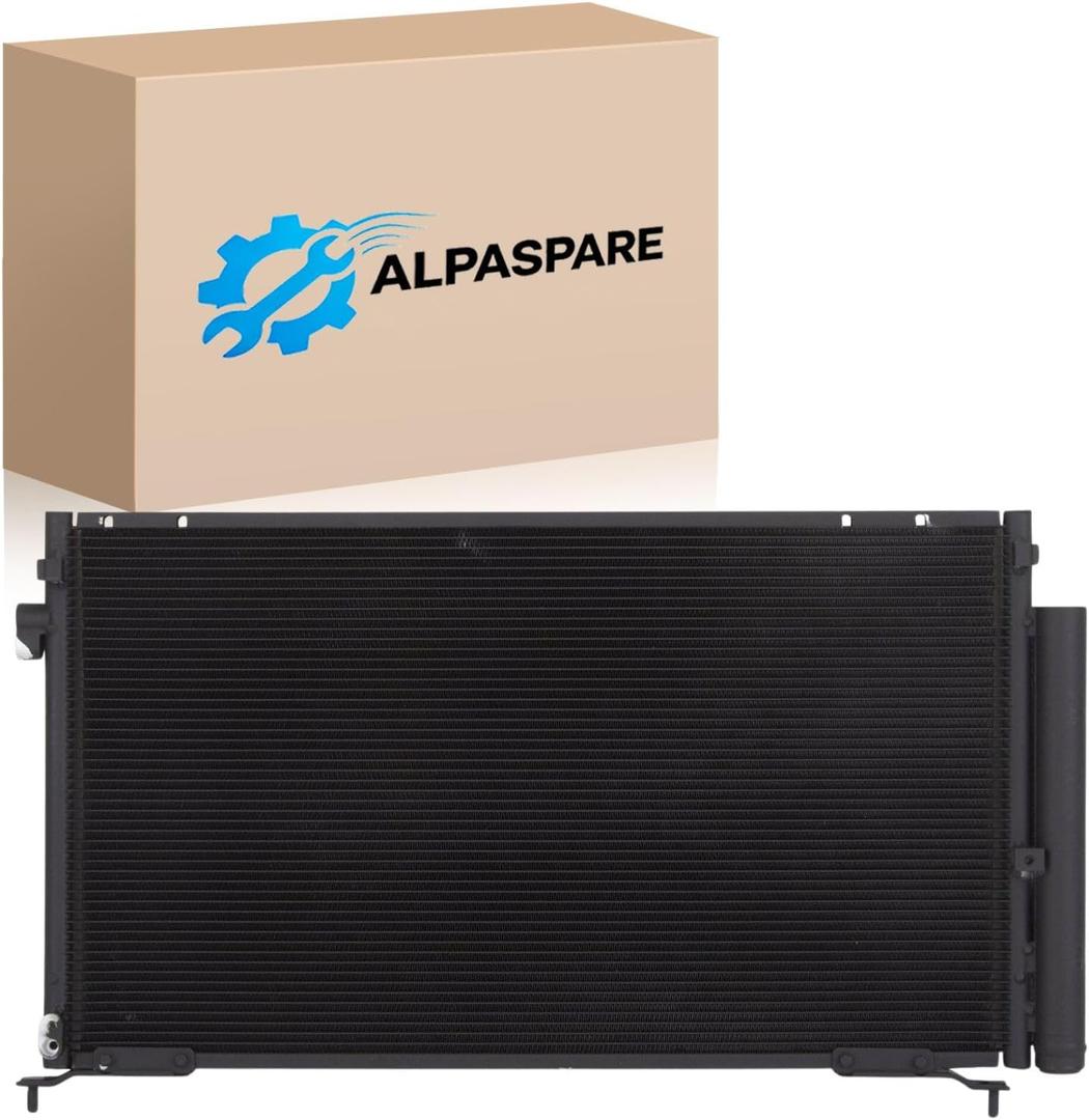 A/C Condenser Fits for Honda Civic 2006-2011, 3569 Air Conditioning Condenser Replace 80102SVAA01;80110SNNA41;3569