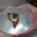RELIANCER 24" Convex Security Mirror,Curved Safety Traffic Road Driveway Mirror,Adjustable Safety Corner Surveillance Mirrors,Outdoor Indoor Blind Spot Mirrors For Garage Parking Lot Shop Office