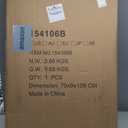 Household Essentials Multi Tier Stainless Steel Laundry Drying Rack with T Bar and Two Side Wings, Silver, 70x9x109cm