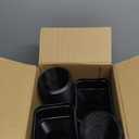 7ft Long Gutter Downspout Extensions, 3.1" OD Gutter Downspout Extender Pipe for 2"3" Downspout and 3"4"Downspout, Flexible Pipe Stretched Length 7ft, Black,2-Pack