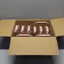 Glass Food Storage Containers 10 Pack - 22Oz Meal Prep Container Set with Lid, Airtight Snap Lock, Microwave Freezer Oven Dishwasher Safe, Lunch Box for Work, Pink