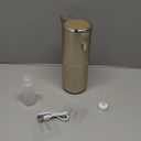 Automatic Foaming Soap Dispenser - Hand Free Pump Touchless Soap Dispenser USB Rechargeable Dispenser with 380ml, 4levels Adjustable Dispenser for Bathroom Kitchen