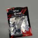 INJORA Stainless Steel High Clearance Chassis Links Set for 1/18 RC Crawler TRX4M High Trail K10 F150, 41g/Set