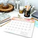 4 x 2026-2027 Wall Calendar - Includes January 2026 to June 2027, 18-Month Paper Wall Calendar 11 x 8.5 Inches.Thick Paper with Julian Dates and Block for New Year and Christmas Holidays To-dos  Notes (J)