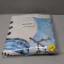 Winter Bath Rug Lovely Blue Snowman Bath Mat 20x32 Inch Snowflakes Bathroom Plush Rug Non Slip Absorbent Holiday Doormat for Bathroom Entryway Living Room (1'8" x 2'8" (Rectangular))