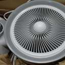 2-in-1 Fan Heater Combo, 1500W, Thermostat & 60 Oscillation | Remote & Tip-Over Protection, Overheat Protection, 2 Modes, for Home Bedroom Office
