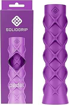 SolidGrip Padel Racket Grip - Hand Grip for Handle - Better Sweat Absorbing, Shock Reduction - Padel Accessories Silicone Overgrip