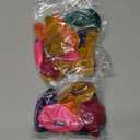 60 Pcs Ramadan Mubarak Balloons Eid Mubarak Party Decor Gold Confetti Balloon Muslim Festive Print Theme Latex Set with 2pcs Ribbon for Islamic Happy Eid Al-fitr Decor 12 Inches(Colorful)