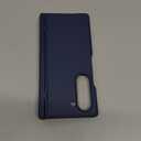 TORRAS Magnetic Armor Stand Galaxy Z Fold 6 Case with S Pen Holder, MIL-Grade Hinge Protection, Compatible with MagSafe, Invisible Kickstand, Blue