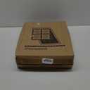 Solar Exhaust Fan for Chicken Coop & Powered Fan with 25W Solar Panel & 4-Pack High-Speed Brushless DC Fans, Solar Shed Ventilation Fan for Greenhouses, Attics, Barns & Dog Houses