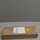 45.6" Ice Scraper and Snow Brush for Car Windshield [Silicone Bristles] ,3-in-1 Extendable Emergency Snow Shovel with Ergonomic Foam Grip and 360° Pivoting Brush Head for Christmas Car Auto Truck SUV (Orange)