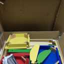 Humble Crew Kids Wooden Table and 4 Chairs Set, Natural/Primary - Kids Table and Chair Set for Toddlers and Children for Arts, Crafts, and Snack Time - Sturdy, Durable Toddler Activity Table