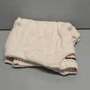Trendy Queen Women's Oversized Cable Knit Crewneck Sweaters (Beige, L)