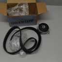 X AUTOHAUX Timing Belt Tensioner Kit for Chevrolet Cruze Sonic Aveo 2010-2016 for Pontiac G3 No.24422964/55574864/24436052 Idler Pulley Tensioner Bearing Timing Belt Kit