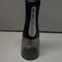 2026 New 350ML Water Dental Flosser Teeth Pick with Bag, 5 Modes Portable Cordless Oral Irrigator Cleaner, Electric Rechargeable IPX7 Waterproof for Home Travel Teeth Cleaning Flossing (Black)