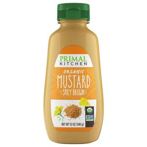 Primal Kitchen, Spicy Brown Mustard, 12 oz, BBD 18MAY2027