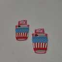 HotSok Coffee & Tea Reusable Insulated Neoprene Cup Sleeve (Patriotic Patchwork)