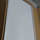 DUMOS Magnetic White Board Kit for Wall 36" x 24", Dry Erase Board with 1 Dry Eraser & 2 Multicolor Markers & 4 Magnetic Pins, Reinforced Aluminum Frame for Home, School, Office