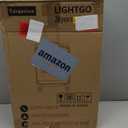 LIGHTGO Lightweight Softside Luggage,20inch Carry on, Water-Resistant, TSA Approved Lock, Spinner Wheel, Turquoise, 20inch