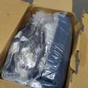 Bedsure Queen Comforter Set 7 Pieces, Blue Striped Bedding Set for All Seasons, Reversible, Cationic Dyeing Bed in a Bag with Comforter, Sheets, Pillowcases & Shams