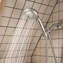 Moen Beric Shower Faucet with Handshower and Included Valve – Spot Resist Nickel Finish, 2-Function Diverter, Modern Design, 82775SRN
