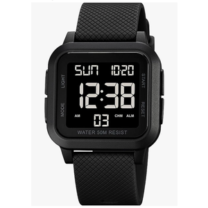 BESTKANG Unisex LED Digital Watch Women Men Digital Sports Watch Fashion Simple Luminous Waterproof Watch