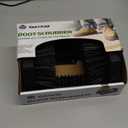 Yaktrax Boot Scrubber Boot and Shoe Scraper Brush, Black