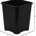 Gro Pro Premium Black Square Pot 7 Inch x 7 Inch x 9 Inch