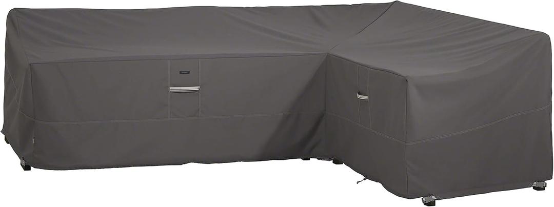Classic Accessories Ravenna Water-Resistant 104 Inch Patio Right Facing Sectional Lounge Set Cover, Patio Furniture Covers