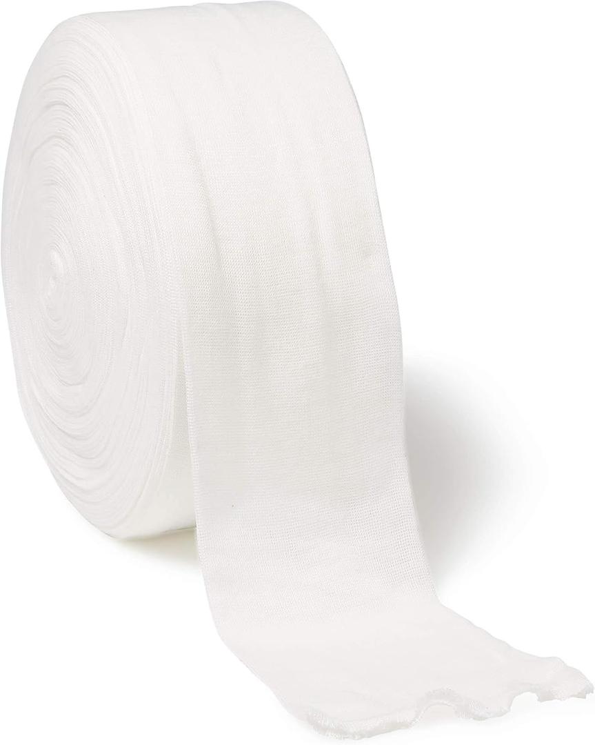 Medline Non-Sterile Tubular Stockinettes, 4 x 25 yd, Unbleached, 1 Roll