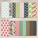 ForeverSong Magnetic Case for Kindle Paperwhite (6.8"/7") - Auto Wake/Sleep Cover with Dual Hand Strap, Card Pocket and Stand Feature, Compatible with Kindle colorsoft 2024.Blue Grid