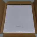 MFLABEL Half Sheet Shipping Labels - 200 Self Adhesive Sticker Sheets for Laser & Inkjet Printers, Waterproof & Smudge-Free, with 12 Free Fragile Labels for Packaging, Shipping and Crafting (8.5" x 5.5" (2-up))