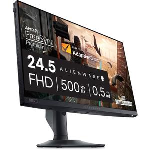 Alienware AW2524HF Gaming Monitor - 24.5-inch (1920x1080) 500Hz (Overclock) 0.5ms Display, Height/Tilt/Swivel/Pivot Adjustability, 3yr Advanced Exchange-Black Alienware AW2524HF Gaming Monitor - 24.5-inch (1920x1080) 500Hz (Overclock) 0.5ms Display, Height/Tilt/Swivel/Pivot Adjustability, 3yr Advanced Exchange-Black