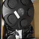 TGLLM Music Boxing Machine, Interactive Punching Trainer with Boxing Gloves, Large Size Wall Mounted Electronic Boxing Target for Adult Kids, 9 Modes & 9 Speeds (Black)