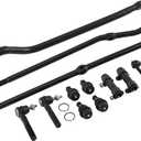 13PCS Front Suspension&Steering Kit,Ball Joints,Stabilizer Bars,Long Rods,Joints&Thread Inserts,Compatible for 1998-2004 Nissan Frontier (D22)/Xterra (WD22, 2WD/4WD, 2.4L/3.3L)