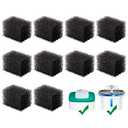 10 Pack Cat Water Fountain Sponges Replacement, Foam Filters for 92oz/2.8L Pet Fountain