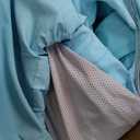 SwimWays Spring Float Premium Recliner Pool Lounger, Inflatable Pool Floats Adult with Fast Inflation for Ages 15 & Up, Sky Blue