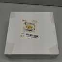 bUCLA 60 Pack Plastic Bowls with Gold Rim - 12 oz Plastic Soup Bowls Disposable for Wedding, Party, Gathering & Thanksgiving