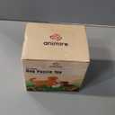 Animire Treat Dispensing Dog Toy, Long-Lasting Interactive Puzzle Toys for Dogs, Stuffable Dog Enrichment Frozen Lick Treat Toy for Boredom, BPA Free Silicone Fetch Catch Chew Toy (Light Blue,L)