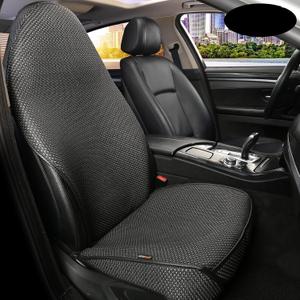 Auto Newer Luxury Bucket Car Seat Cover,Breathable Car Seat Cover Fit Four Seasons, Front Car Seat Cushions, Bottom Seat Covers of Full Wrapped Edge,Universal Fit for 95% Vehicles (Black,1PCS)