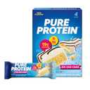 Pure Protein Zig Zag Cake Protein Bars, 19g Protein, Gluten Free, 4 Ct (EXP 07/24/27)