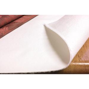 Yourtablecloth Deluxe Cushioned Heavy Duty Table Pad with Flannel Backing 52" X 90"Rectangle White