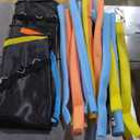 Toddler Trampoline for Kids Ages 1-8, 55'' Small Trampoline with Safety Enclosure Net & Adjustable Gymnastics Bar, Indoor & Outdoor Baby Mini Trampolines, Birthday Gifts for Children & Boys & Girls