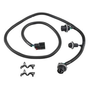 WMPHE Driver Side Tail Lamp Wiring Harness Compatible with Chevy Silverado GMC Sierra 1500 2500HD 3500HD 2016 2017 2018 2019, Replacement for 23295978, Tail Light Wire Socket Wiring Harness Kit