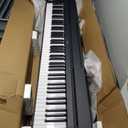 Yamaha 88-Key Weighted Action Digital Piano with Sustain Pedal and Power Supply (P45B) (Black)