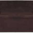 H.VERSAILTEX Stretch Velvet Loveseat Covers for 2 Cushion Couch Covers for Living Room Sofa Covers Slipcovers with Non Slip Straps Bottom, Ultra Thick Comfy Velour (Width 58"-72", Chocolate)