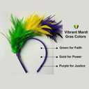 2 x SHANPIN Feather Boa Fascinator Headband Party Wedding Sallon Headwear Flapper Headpiece Feathers Fascinator Headband Fascinators Hats for Women Tea Party Headpiece