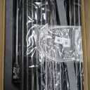 SONGMICS Shoe Rack, 4-Tier Shoe Organizer, Metal Storage Shelf, Upright or Upside Down, for 20-25 Pairs, Stackable, for Entryway, 11.8 x 36.2 x 29.1 Inches, Black ULSA14BK