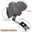 Motorcycle Driver Backrest Rider Backrest Backpad Mount Kit Compatible with Indian Scout Sixty/Bobber/Classic Solo Seat 2025