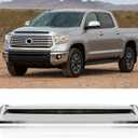 Front Upper Hood Bulge Molding Grille Trim Compatible with 2014-2021 Toyota Tundra Hood Scoop Grill Trim Hood Molding Replacement for 76180-0C030 (Chrome)